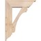 Ekena Millwork Legacy Traditional Smooth Bracket w/ Offset Brace, Douglas Fir, 7 1/2"W x 24"D x 32"H BKT0806X24X32LEC01SDF - alternate 2